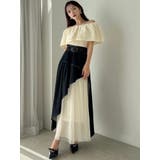 ボリュームドッキングオフショルニットトップス | RESEXXY | 詳細画像15