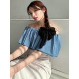 ボリュームドッキングオフショルニットトップス | RESEXXY | 詳細画像7