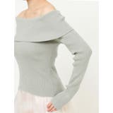 ワイドカラーオフショルニット | RESEXXY | 詳細画像21 