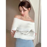 ワイドカラーオフショルニット | RESEXXY | 詳細画像9 