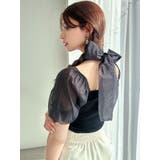 ドッキングリボンニットトップス | RESEXXY | 詳細画像3 