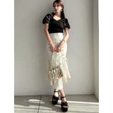 ドッキングリボンニットトップス | RESEXXY | 詳細画像5 