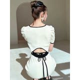 バイカラータイトワンピース | RESEXXY | 詳細画像1 