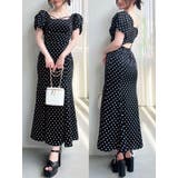 ブラック | バブルスリーブマーメイドワンピース | RESEXXY