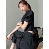 バックリボンスクエアブラウス【セットアップ着用可能】 | RESEXXY | 詳細画像6