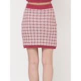 バイカラーニットミニスカート【セットアップ着用可能】 | RESEXXY | 詳細画像16 