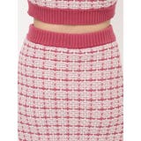 バイカラーニットミニスカート【セットアップ着用可能】 | RESEXXY | 詳細画像17 