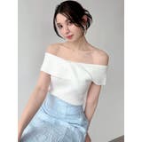 ツイストオフショルニットトップス | RESEXXY | 詳細画像7