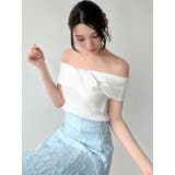 ツイストオフショルニットトップス | RESEXXY | 詳細画像8