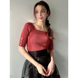 シンプルスリーブニットトップス【ネイビーWEB限定カラー】 | RESEXXY | 詳細画像12