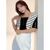 シンプルスリーブニットトップス【ネイビーWEB限定カラー】 | RESEXXY | 詳細画像24