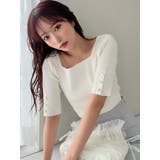 シンプルスリーブニットトップス【ネイビーWEB限定カラー】 | RESEXXY | 詳細画像27