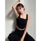 センターZIPコルセットトップス【セットアップ着用可能】 | RESEXXY | 詳細画像7 