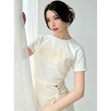 チュールモチーフドッキングTシャツ | RESEXXY | 詳細画像10