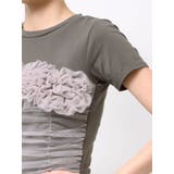 チュールモチーフドッキングTシャツ | RESEXXY | 詳細画像22