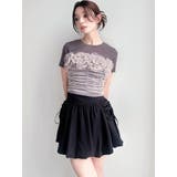 チュールモチーフドッキングTシャツ | RESEXXY | 詳細画像4
