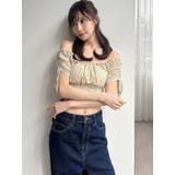 シャーリングクロップドトップス | RESEXXY | 詳細画像6 