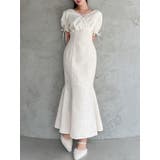 カシュクールツイードマーメイドワンピース | RESEXXY | 詳細画像1 