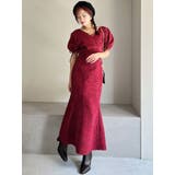 カシュクールツイードマーメイドワンピース | RESEXXY | 詳細画像10 