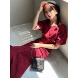 カシュクールツイードマーメイドワンピース | RESEXXY | 詳細画像11 