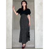 カシュクールツイードマーメイドワンピース | RESEXXY | 詳細画像12 