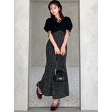 カシュクールツイードマーメイドワンピース | RESEXXY | 詳細画像13 