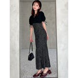 カシュクールツイードマーメイドワンピース | RESEXXY | 詳細画像15 