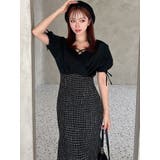 カシュクールツイードマーメイドワンピース | RESEXXY | 詳細画像16 