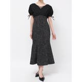 カシュクールツイードマーメイドワンピース | RESEXXY | 詳細画像29 