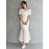 カシュクールツイードマーメイドワンピース | RESEXXY | 詳細画像3 