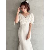 カシュクールツイードマーメイドワンピース | RESEXXY | 詳細画像6 