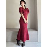 カシュクールツイードマーメイドワンピース | RESEXXY | 詳細画像7 