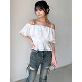 オフショルシャーリングチュニック | RESEXXY | 詳細画像21