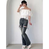 オフショルシャーリングチュニック | RESEXXY | 詳細画像23