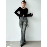 【追加生産分】カットアウトリボンデニムパンツ | RESEXXY | 詳細画像31