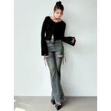 【追加生産分】カットアウトリボンデニムパンツ | RESEXXY | 詳細画像32