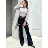 【追加生産分】カットアウトリボンデニムパンツ | RESEXXY | 詳細画像33