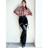 【追加生産分】カットアウトリボンデニムパンツ | RESEXXY | 詳細画像37