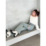 【追加生産分】カットアウトリボンデニムパンツ | RESEXXY | 詳細画像41