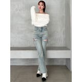 【追加生産分】カットアウトリボンデニムパンツ | RESEXXY | 詳細画像44