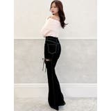 【追加生産分】カットアウトリボンデニムパンツ | RESEXXY | 詳細画像7