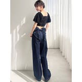 バックリボンデニムパンツ | RESEXXY | 詳細画像18 