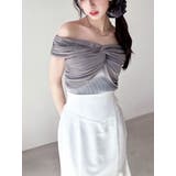 ツイストオフショルニットトップス | RESEXXY | 詳細画像1 