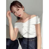 ツイストオフショルニットトップス | RESEXXY | 詳細画像11 