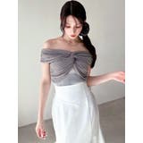 ツイストオフショルニットトップス | RESEXXY | 詳細画像8 