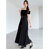 スリーブレースアップバイカラーニットトップス | RESEXXY | 詳細画像6 