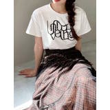 ホワイト | スタッズロゴTシャツ | RESEXXY