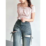 フリルデザインカットトップス | RESEXXY | 詳細画像1 