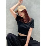 ブラック | UネックTシャツ | RESEXXY