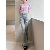 クルーネックハーフスリーブニットカーデ | RESEXXY | 詳細画像10 